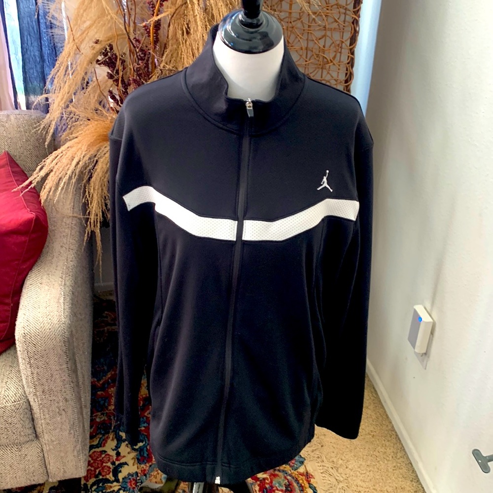 Air Jordan Dri Fit zip up sweatshirt. Size XL.